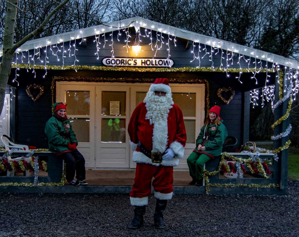 Full Steam Ahead for The Santa Express at Oakfield Park 