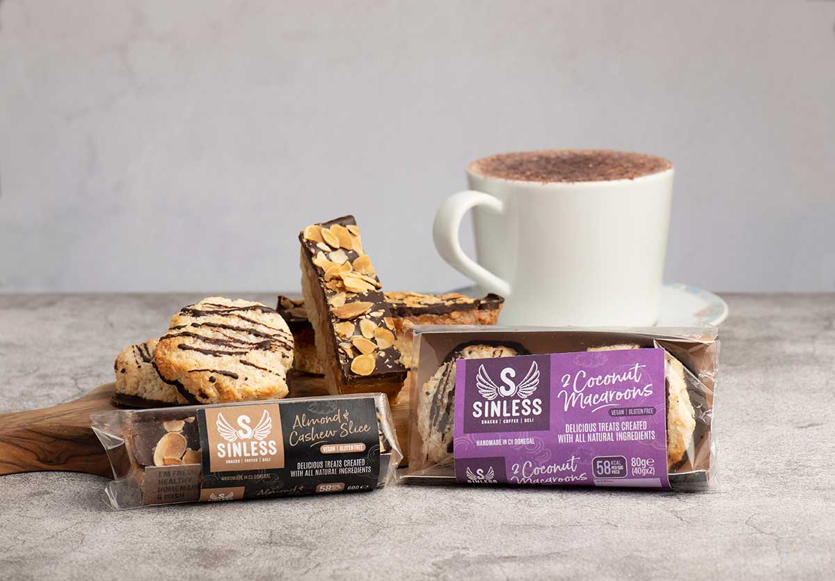 Caroline Doherty of Sinless Snacks will also have her products stocked in SuperValu